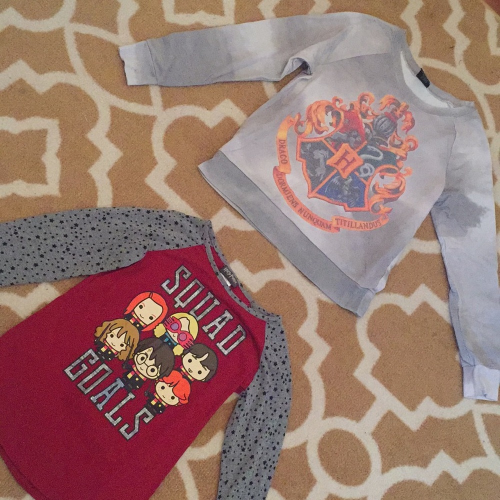 2 Harry Potter shirts
